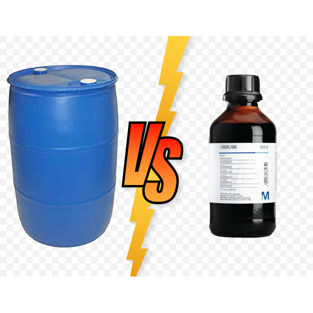 تفاوت مواد شیمیایی آزمایشگاهی...