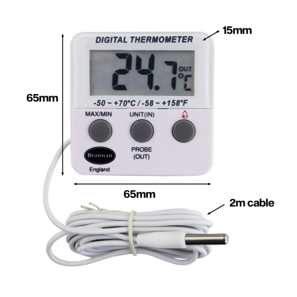 دماسنج دیجیتال مدل 22/420/3 ساخت BRANNAN انگلستان
