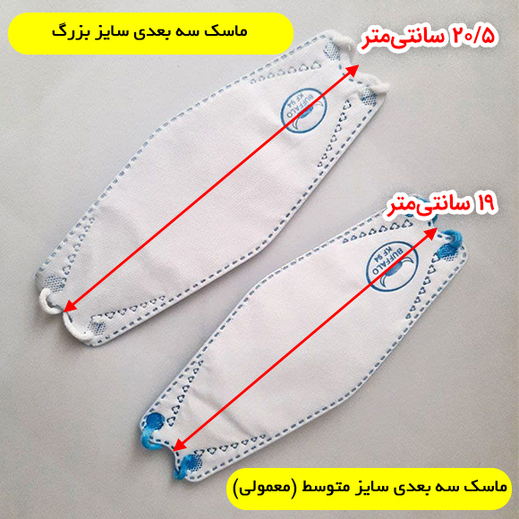 ماسک سه بعدی KF94 بوفالو