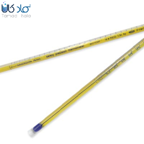 دماسنج شیشه ای الکلی ساخت کمپانی ALLA فرانسه