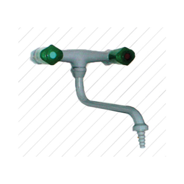 شیر آب سرد و گرم دیواری با علم s