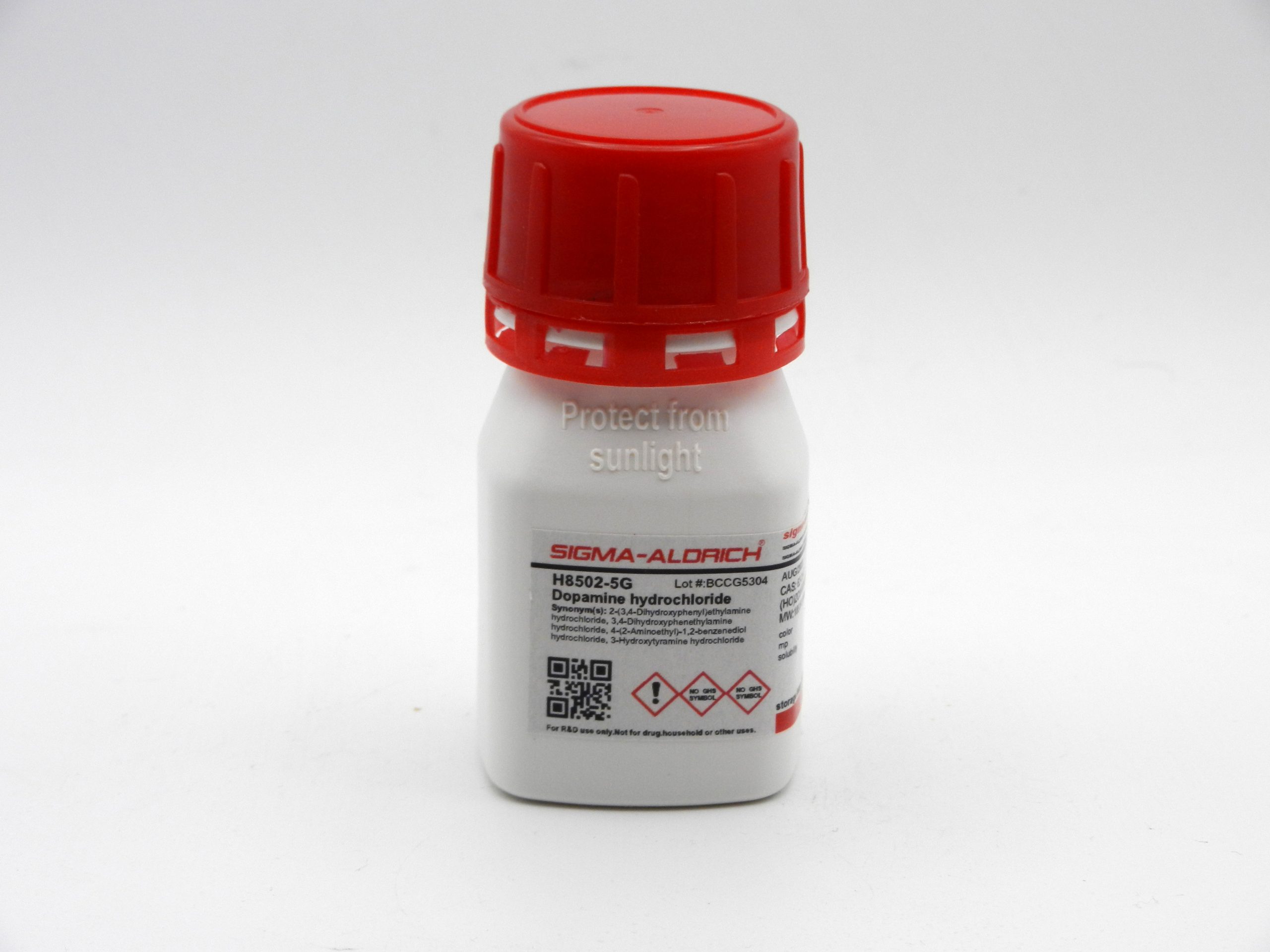 دوپامین هیدروکلراید کد  h8502 سیگما