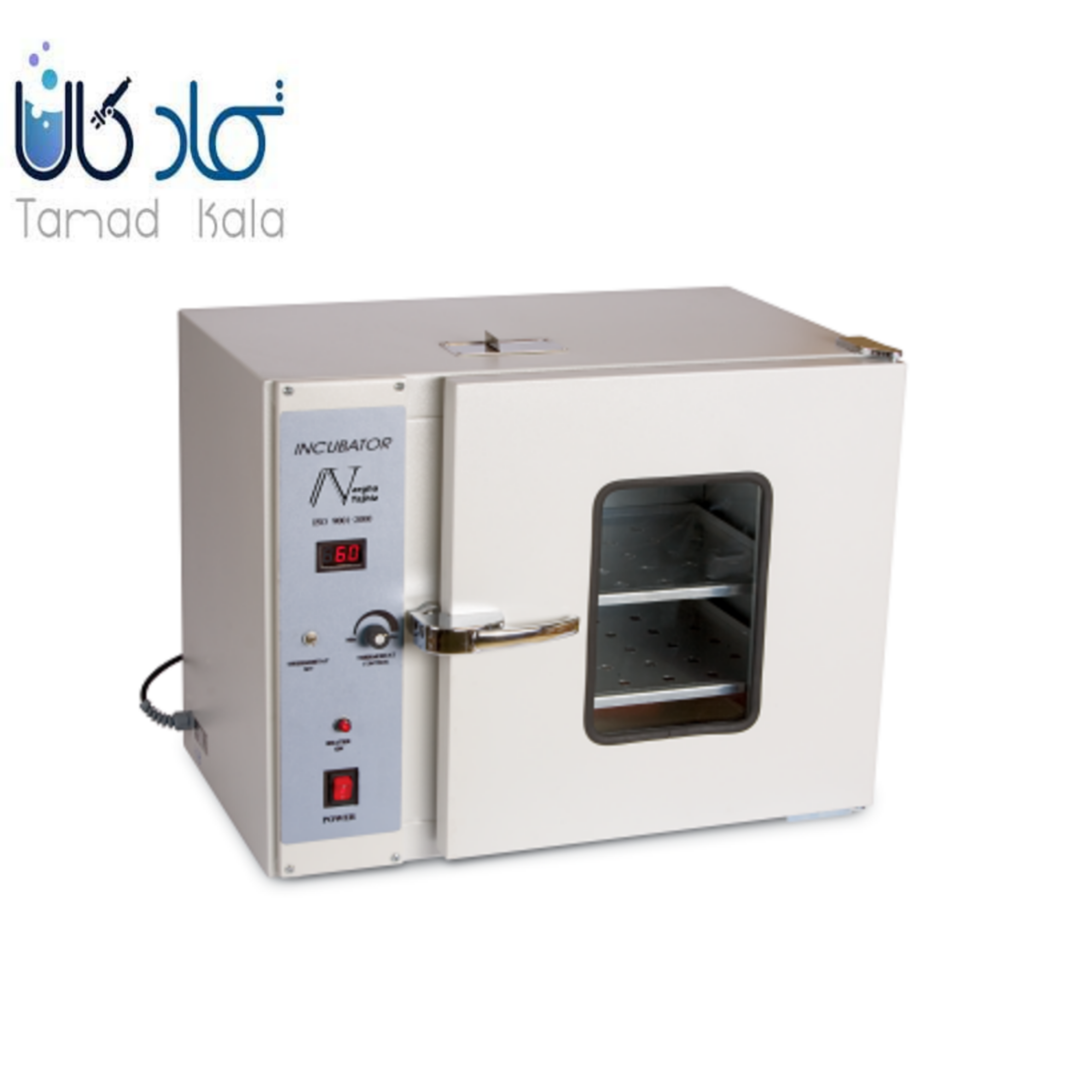 انکوباتور 55 لیتری محفظه آلومینیوم برد PID فول دیجیتال هوشمند