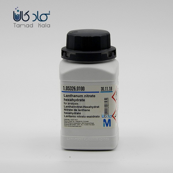 لانتانیوم نیترات 6 آبه کد 105326 مرک