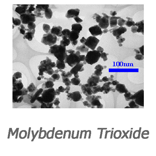 نانو ذرات اکسید مولیبدن