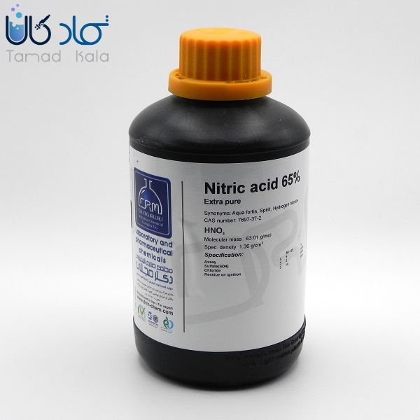اسید نیتریک 65% Extra pure دکتر مجللی