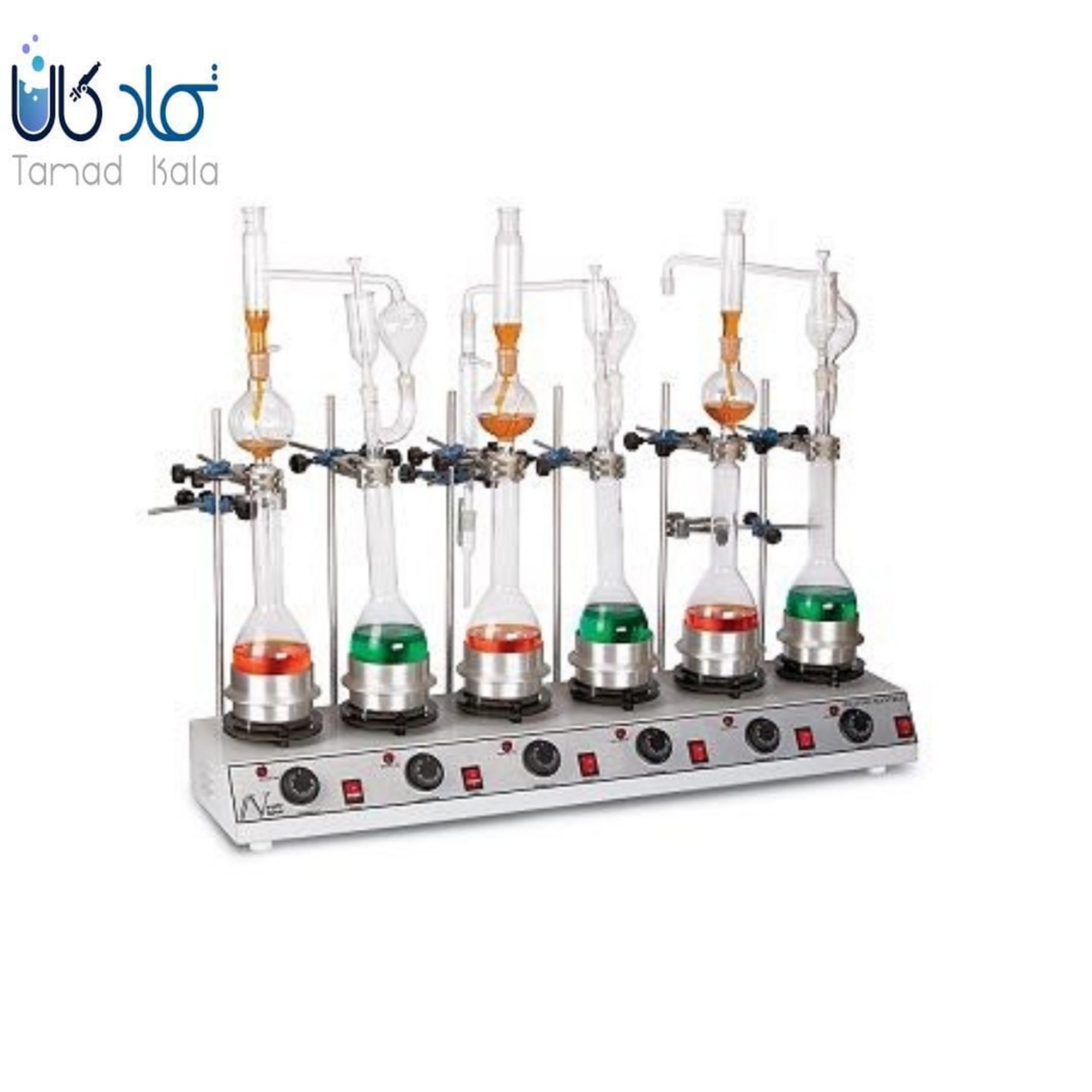 اجاق شش خانه کف تخت و گود 250 درجه 500 سی سی