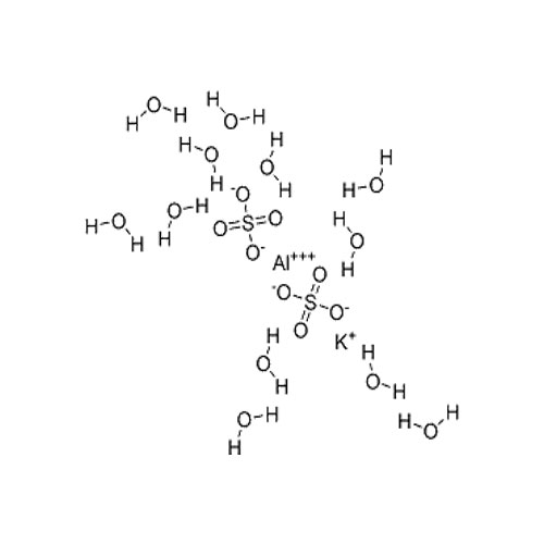 بسته بندی آلومینیوم پتاسیم سولفات 12 آبه