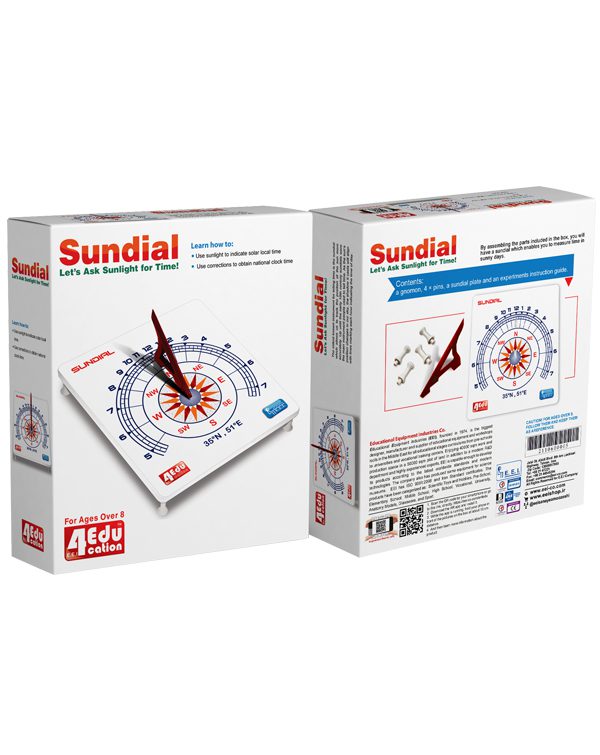 فروش کیت بازی آموزشی ساعت آفتابی 4edu