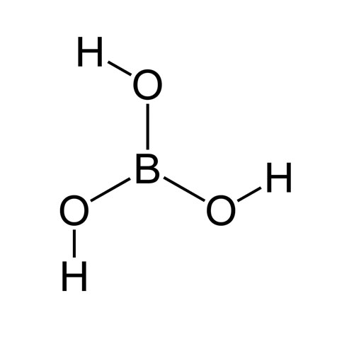 اسید بوریک با کد 100165 مرک