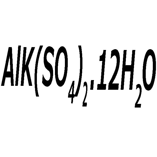 بسته بندی آلومینیوم پتاسیم سولفات 12 آبه