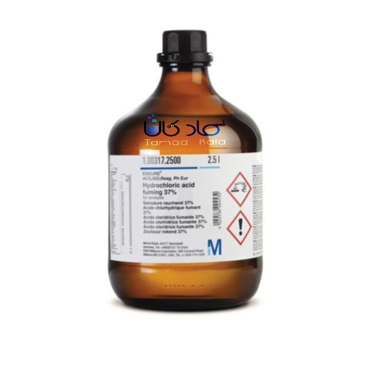 اسید هیدروکلریک 37% کد 100317 مرک