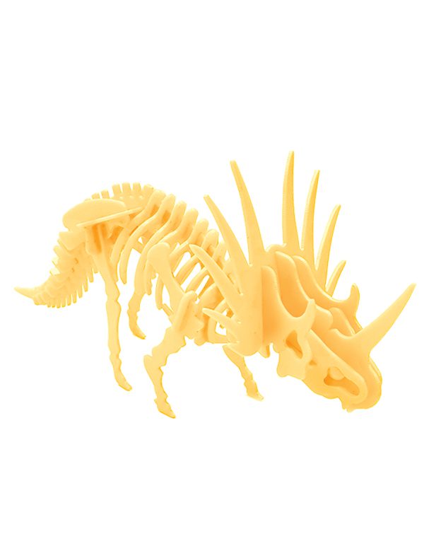 بازی فکری جورچین سه بعدی دایناسور "استیراکوسور"