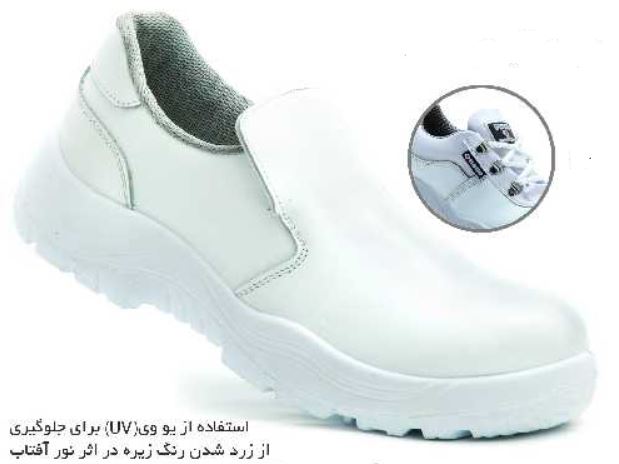 کفش بیس سفید بی بند (آزمایشگاهی)