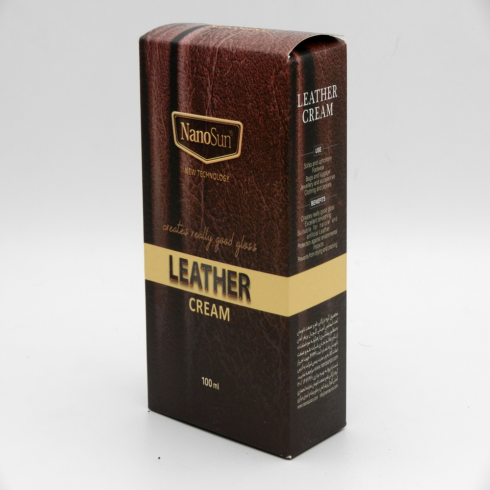 کرم براق کننده چرم نانوسان