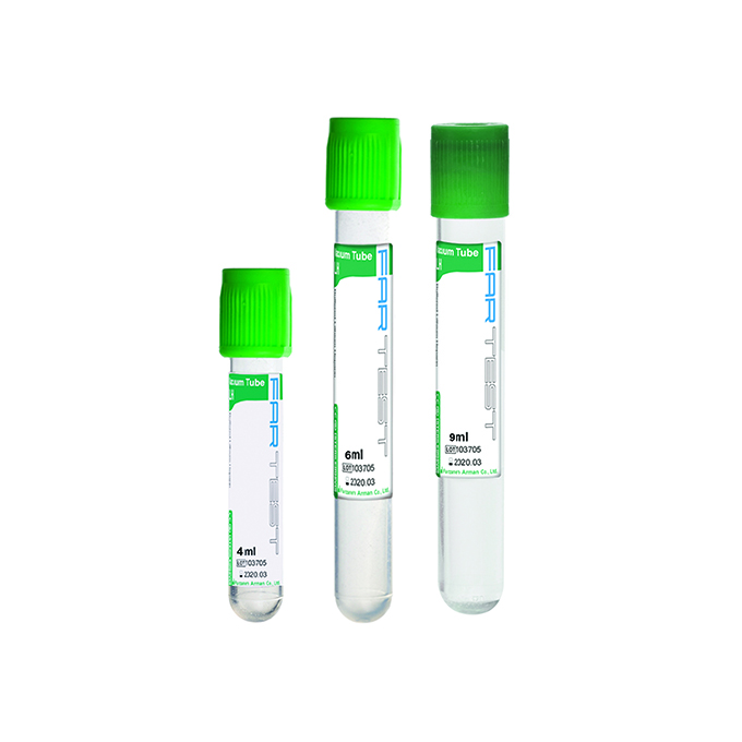 فروش لوله خلأ خون گیری هپارین(Lithium Heparin)