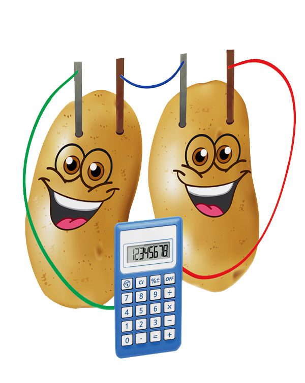 فروش کیت آموزشی ماشین حساب سیب زمینی 4edu