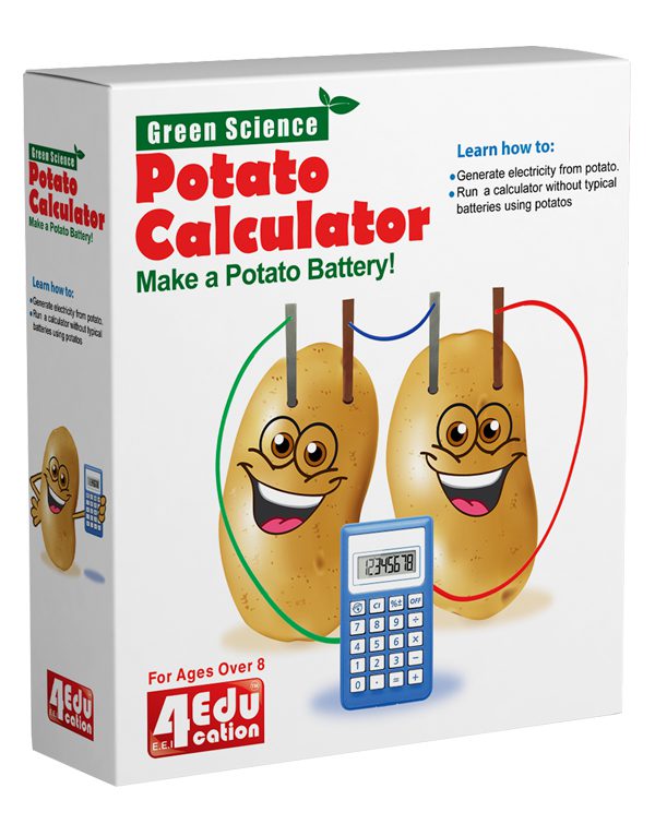 فروش کیت آموزشی ماشین حساب سیب زمینی 4edu