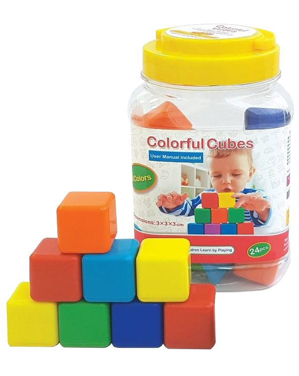 بازی فکری مکعب های رنگی