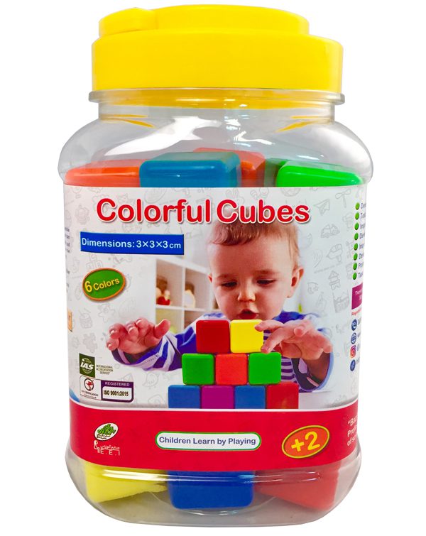 بازی فکری مکعب های رنگی