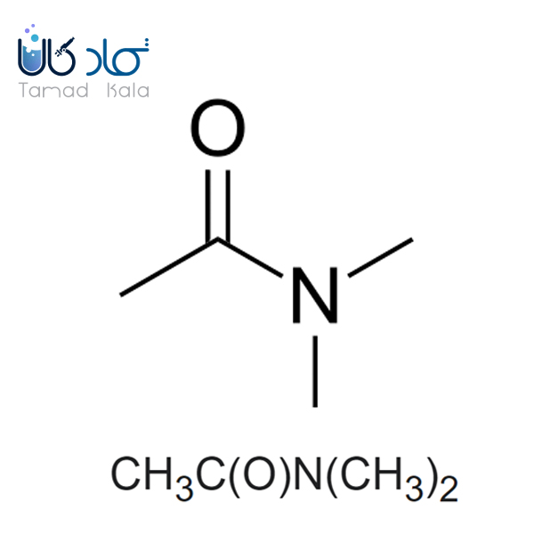 فرمول ساختاری و شیمیایی n,n-دی متیل استامید
