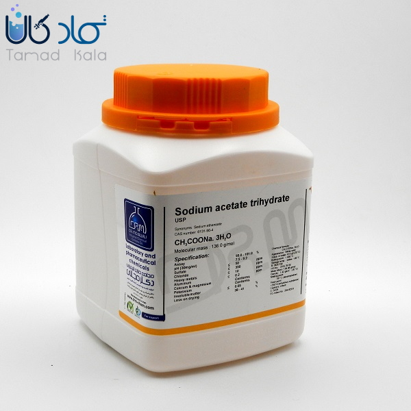 سدیم استات 3 آبه USP دکتر مجللی