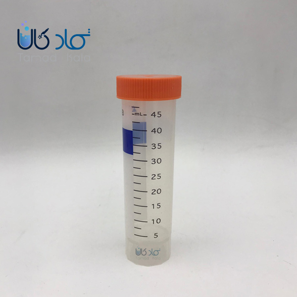 لوله فالکون 50 میلی لیتر ته صاف