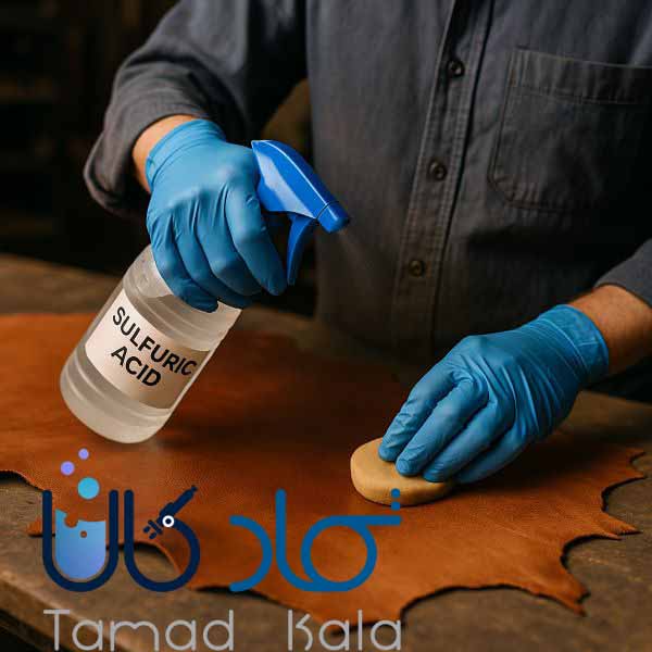 نقش سولفوریک اسید در چرم‌سازی و صنایع چرم