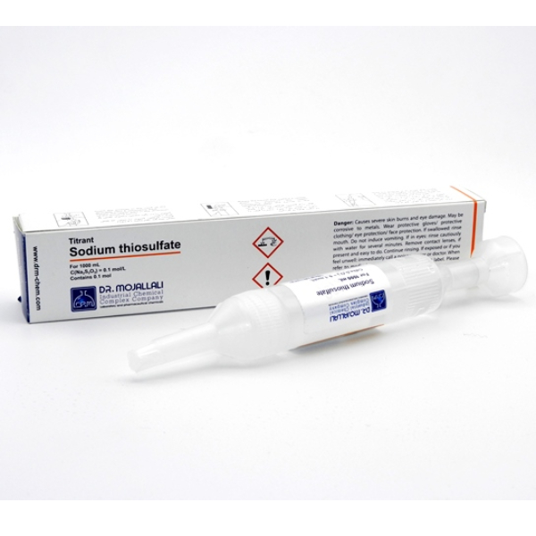 تیترازول سدیم تیوسولفات 0.1 نرمال دکتر مجللی