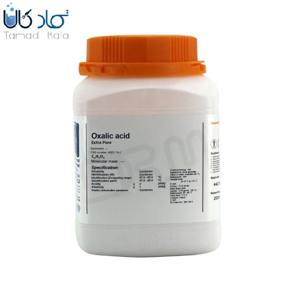 اسید اگزالیک 2 آبه Extra pure دکتر مجللی