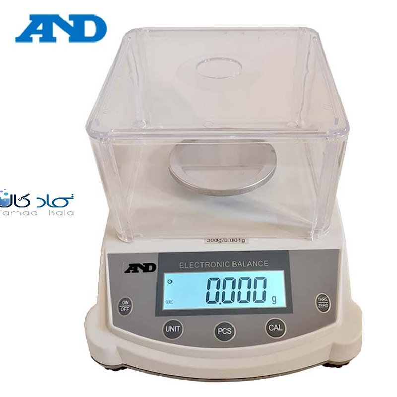 ترازو 3 رقم اعشار (0.001g) مدل CZ300 برند AND (برند ژاپنی) - تحت لیسانس