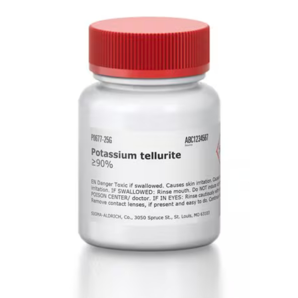 پتاسیم تلوریت کد ۱۰۵۱۶۴