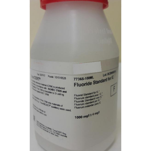 محلول استاندارد فلوراید کد 77365