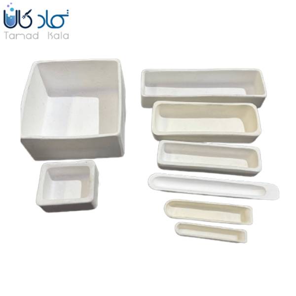 قایقک آلومینایی دمای کاری 1200 درجه سانتی گراد