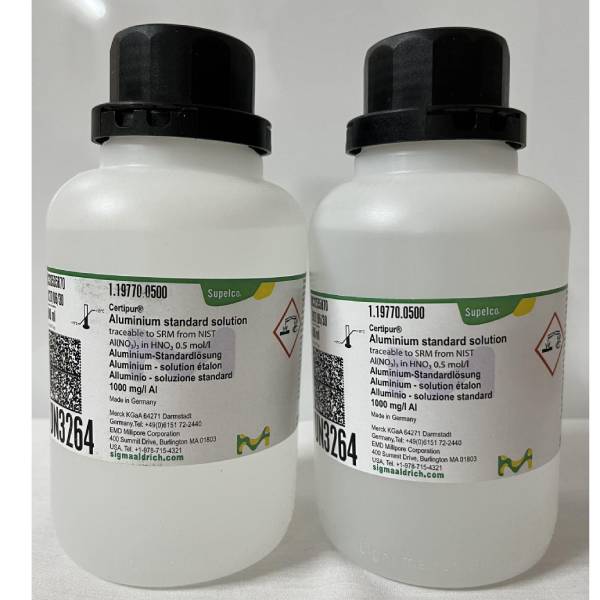 محلول استاندارد آلومینیوم (ICP Standard) کد 119770 مرک