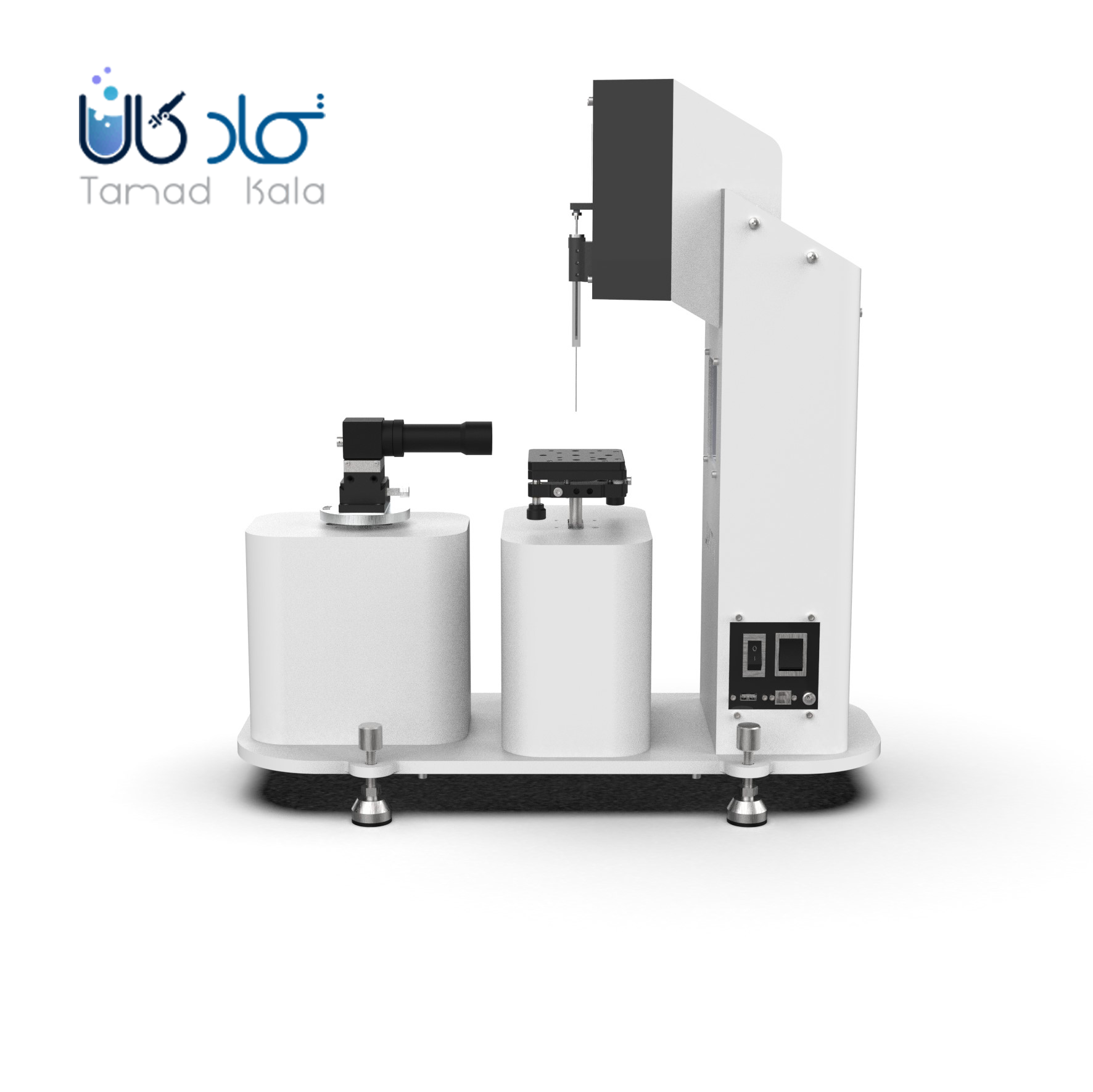 دستگاه اندازه گیری زاویه تماس سطوح و کشش سطح مایعات ژیکان مدل CAG-20