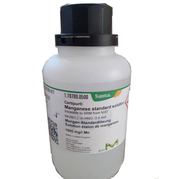 محلول استاندارد منگنز (ICP Standard) کد 119789 مرک