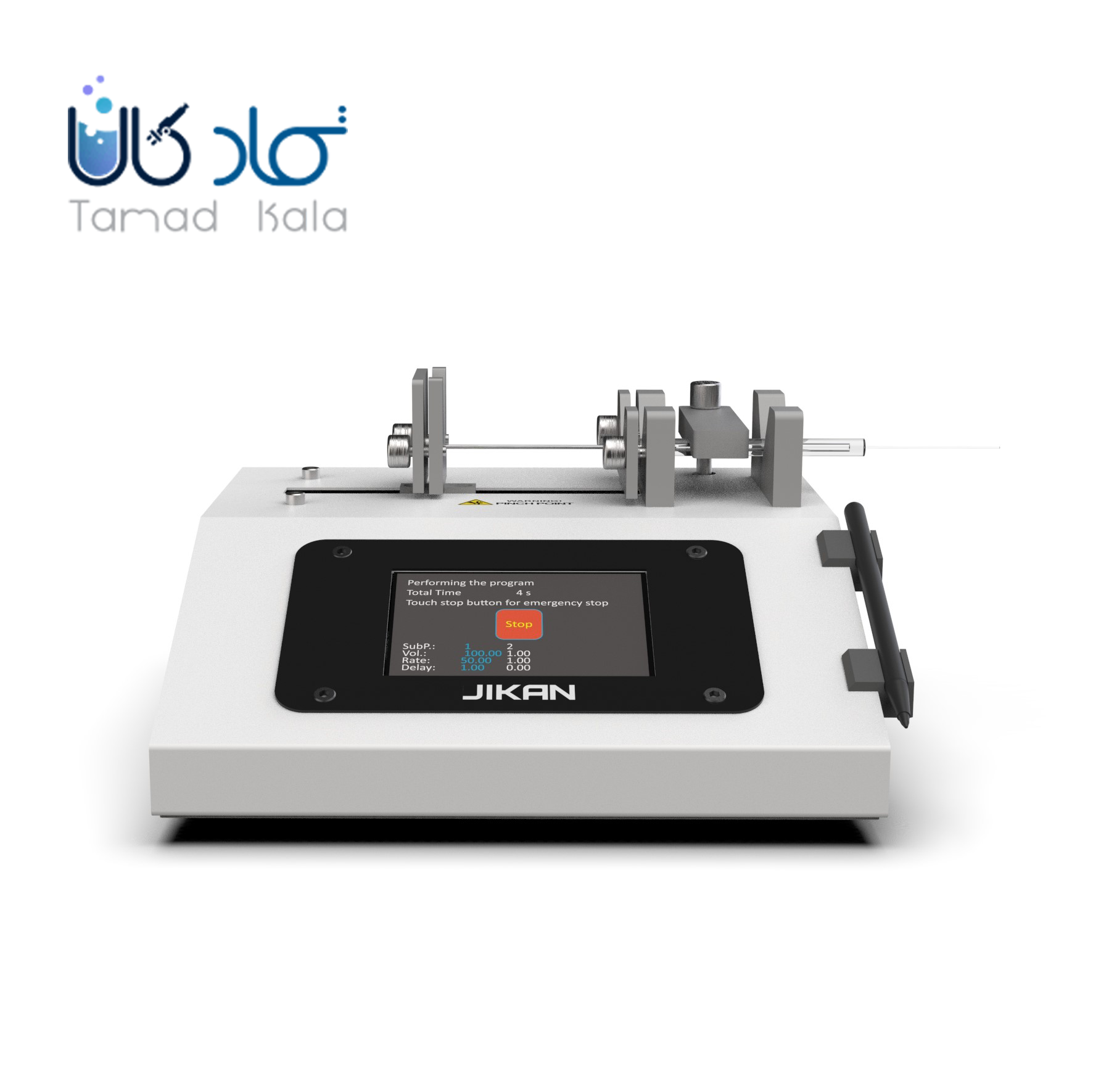 دستگاه پمپ سرنگی تک کاناله ژیکان مدل SPM-10 TC