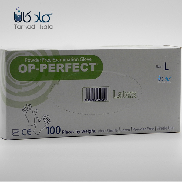 دستکش لاتکس 100 عددی (نماینده حریر ایران)