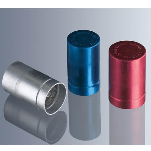 درب لوله آزمایش جنس  آلومینیوم