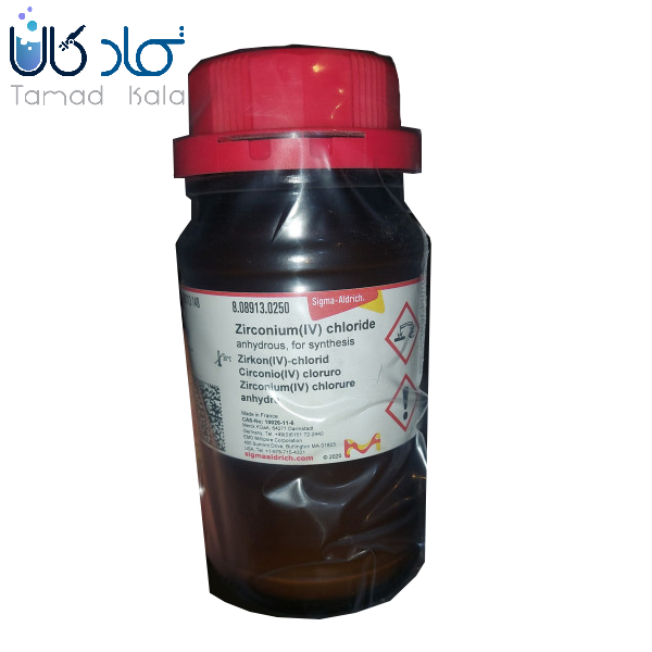 قیمت زیرکونیوم کلراید خشک مرک