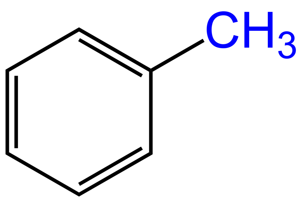فرمول شیمیایی تولوئن صنعتی