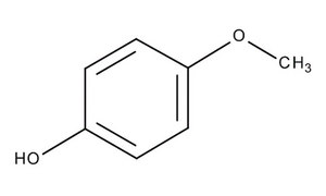 فرمول شیمیایی 4-متوکسی فنل