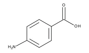 فرمول شیمیایی 4آمینوبنزوئیک اسید