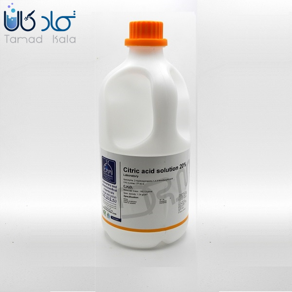 اسید سیتریک محلول 20% دکتر مجللی