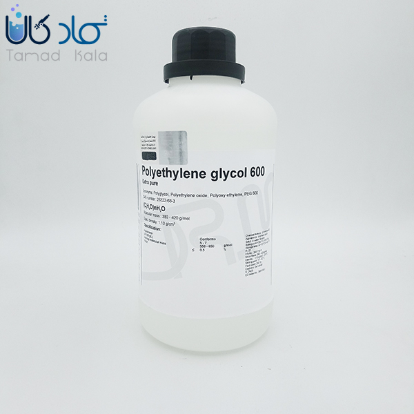پلی اتیلن گلایکول 600 دکتر مجللی (Extra Pure)