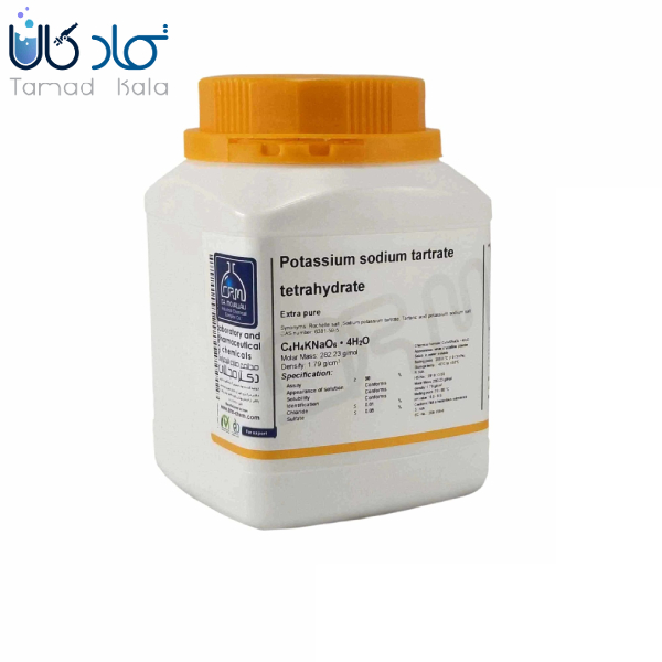 پتاسیم سدیم تارتارات 4آبه Extra pure دکترمجللی