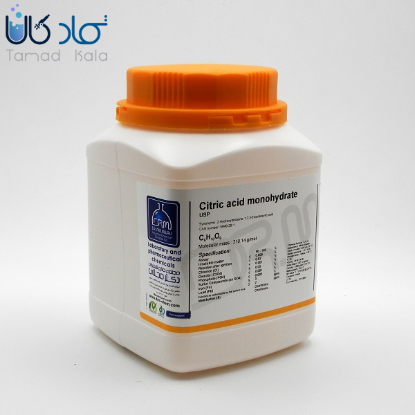 اسید سیتریک مونو هیدرات USP دکتر مجللی